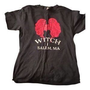 Hocus Pocus Winifred  Black Witch Tee